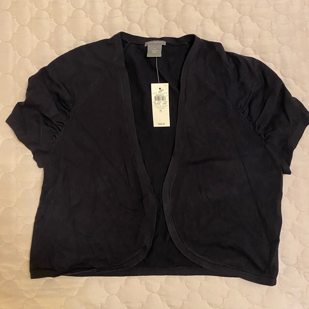 Black Ann Taylor Bolero